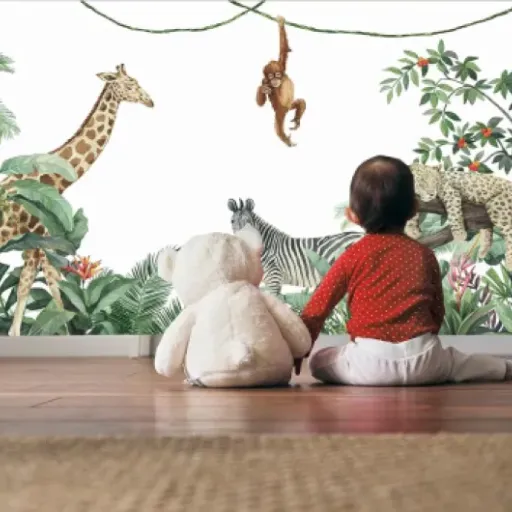 Test Papier Peint Jungle Soie 355×250 cm : une belle idée sur le papier, mais pas sans surprises