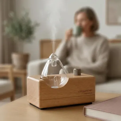 Test Waterdrop CHEZARTEMIS : le diffuseur sans eau qui mise tout sur le bois, le verre… et la batterie