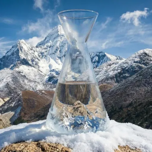 Test Carafe Alaskan MAKER TOPOGRAPHIC Mont Everest : une carafe qui sert autant de déco que d’outil du quotidien