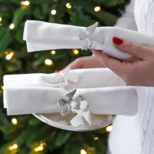 Test EDZARD Anneau à Serviette Ange : des ronds de serviette qui misent tout sur le look