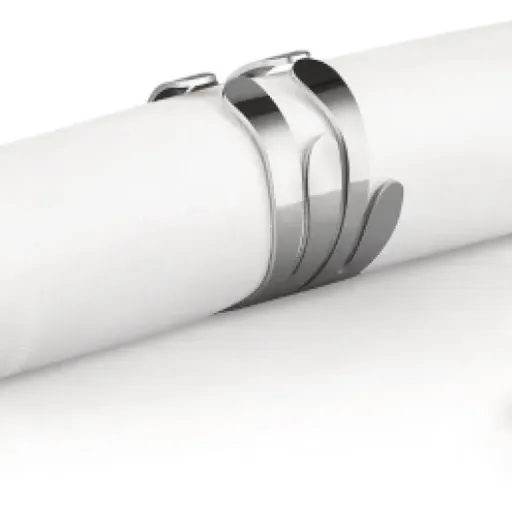 Test Alessi Barkring BM17S2 : des ronds de serviette design qui assument leur prix