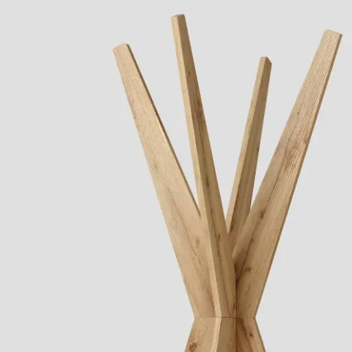 Test Porte-manteau sur pied Emma Mobili Fiver : un portemanteau design qui prend un peu de place mais fait le job