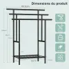 Test BEWISHOME Porte Serviette sur pied : simple, costaud et pratique pour la salle de bain
