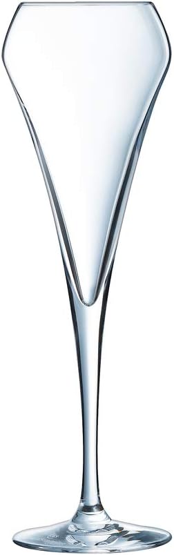 Chef & Sommelier - Lot de 6 Flûtes à Champagne de Qualité 20 cl Transparent 7,4 x 7,4 x 23,4 cm 8011778.0