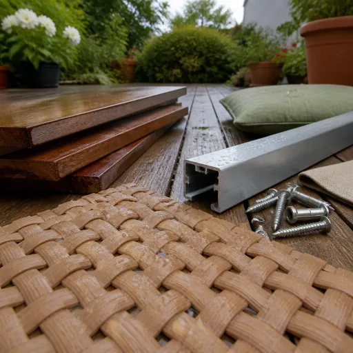 Mobilier de jardin : résine tressée, aluminium ou acacia, ce qui survit à un été pluvieux