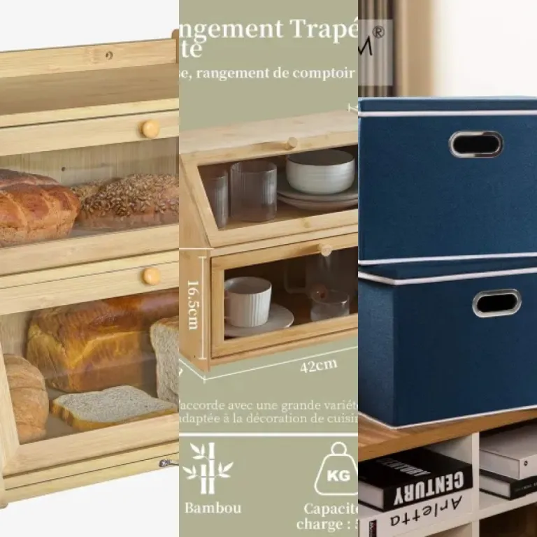 Les meilleurs boîtes de rangement décoratives : notre top 11 (2026)