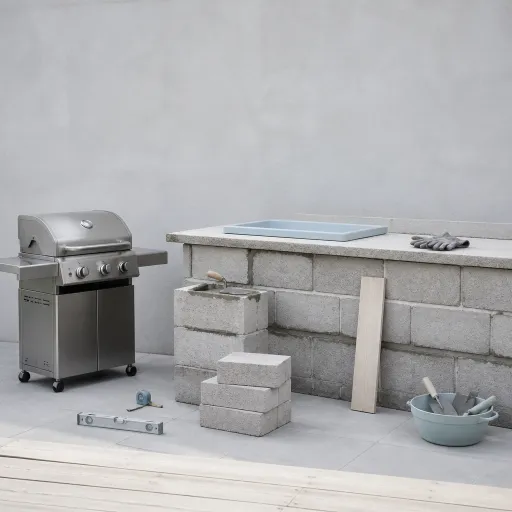 Cuisine extérieure d'été : du barbecue posé au sol à l'îlot maçonné, ce qui vaut l'investissement