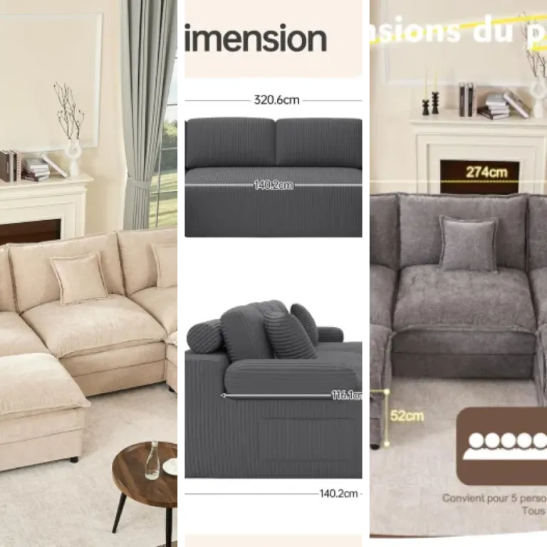 Les 6 meilleurs canapés modulables (2026)