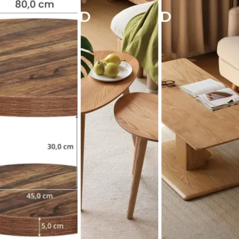 8 meilleurs tables basses bois massif : notre comparatif (2026)