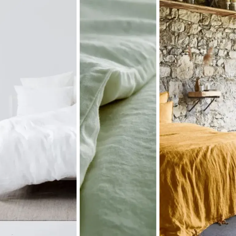 7 meilleurs housses de couette en lin : notre comparatif (2026)