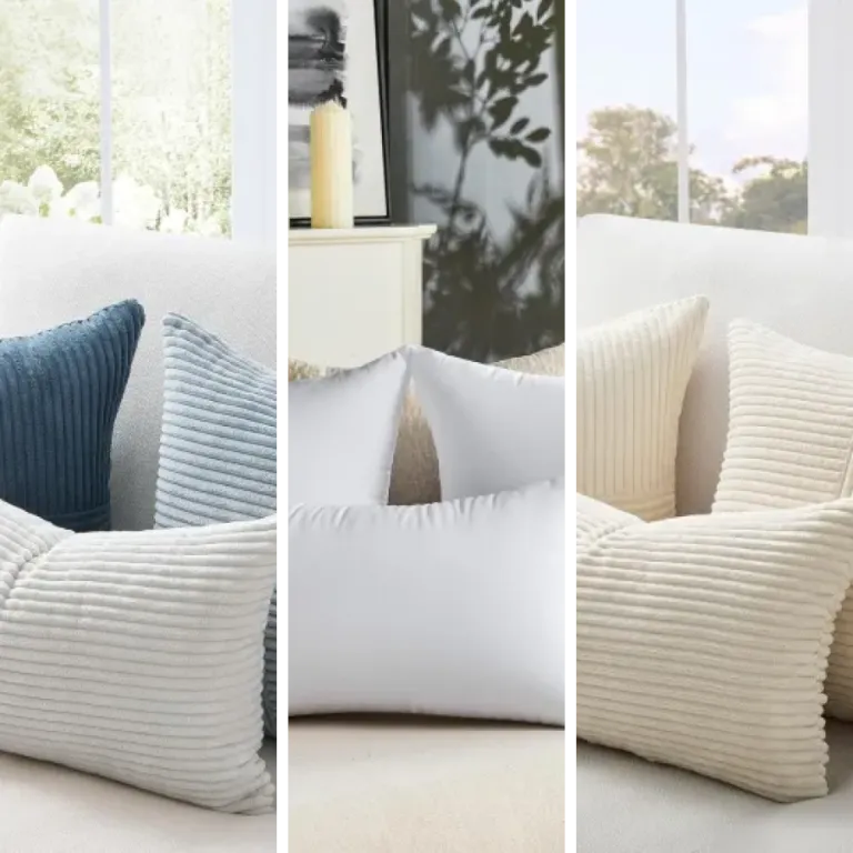 Notre sélection des 5 meilleurs coussins de lit décoratifs (2026)