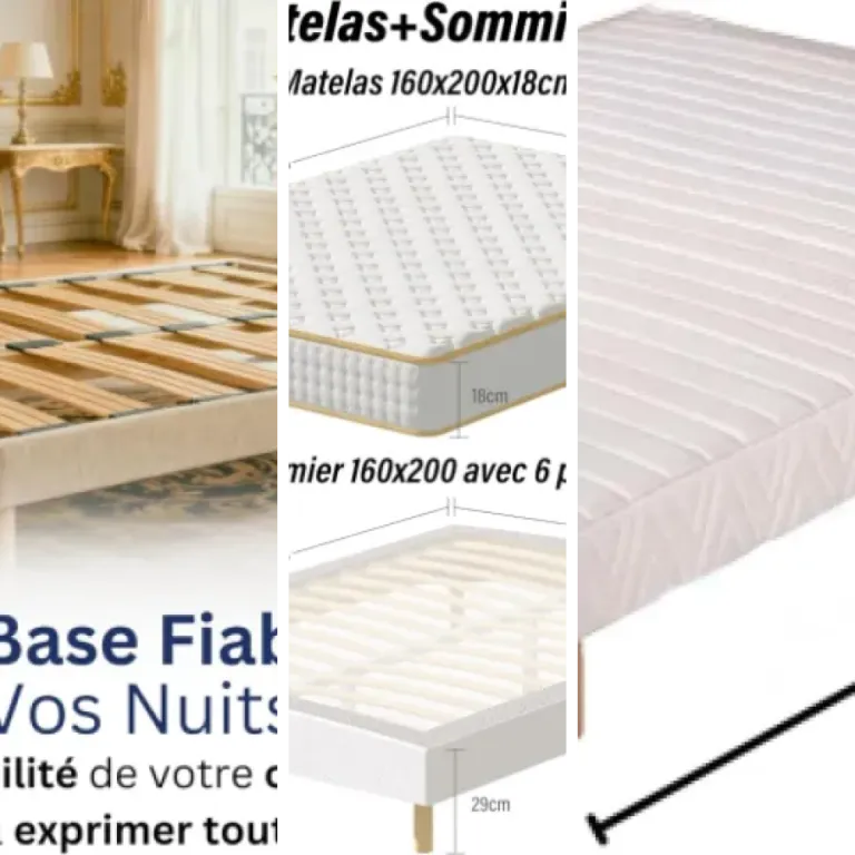 Top 5 des meilleurs sommiers tapissiers 160x200 (2026)