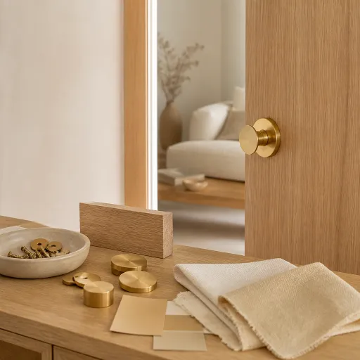 Comment les boutons de porte en laiton subliment votre décoration intérieure